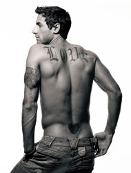 sexy-ass skater Josh Wald, in jeans from behind